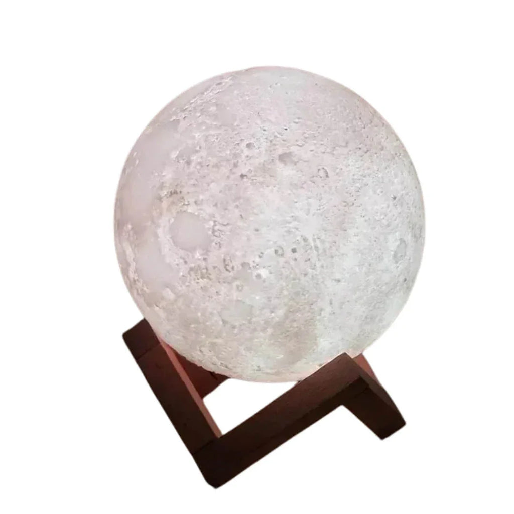 Luminária Lua Umidificadora 3D
