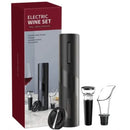 Kit Saca Rolhas Automático Abridor De Vinho Garrafa