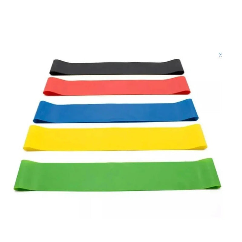 Kit 5 Faixas elásticas Multifuncional