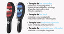 Escova Terapêutica Led Vermelho e Azul - carregamento USB