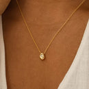 Ponto de Luz em Zircônia Banhado a Ouro 18K- Semi Jóia de Luxo