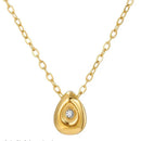 Ponto de Luz em Zircônia Banhado a Ouro 18K- Semi Jóia de Luxo